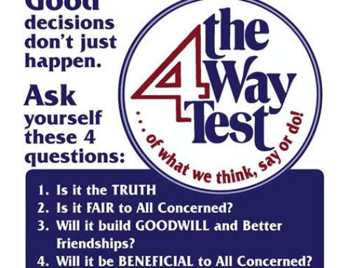 Rotary’s Four-Way Test
